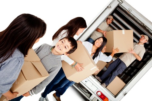 Packing and loading items for a local move