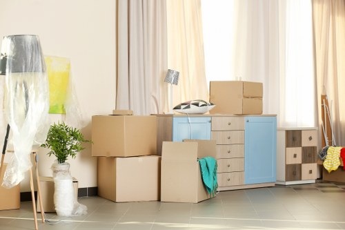 Removal team planning a house move in Twickenham