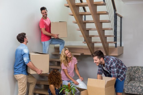 Local removals team helping with a residential move in Twickenham