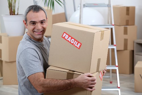 Removal team helping with a home move in Twickenham