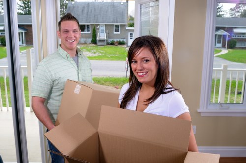 Local removal service helping with a Twickenham property move