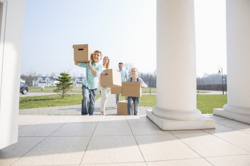 Professional office removals service helping local companies move premises