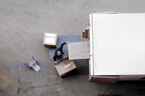 Residential items loaded into a moving van in Twickenham