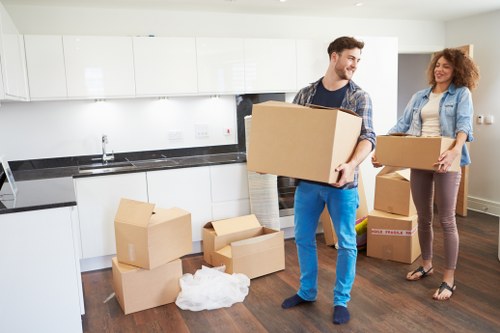 Commercial removals van service for offices and small businesses in Twickenham