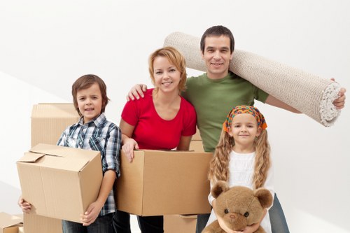 Twickenham residential street suitable for van removals