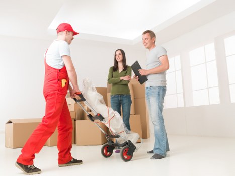 SSL protected checkout for moving service payments